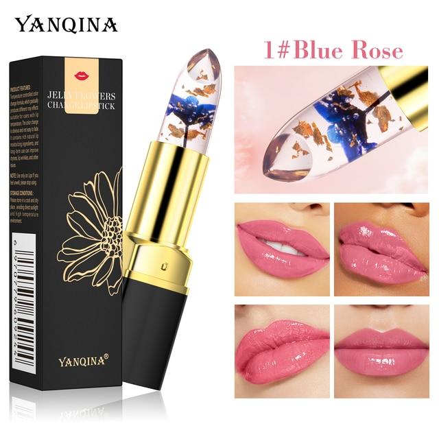 Kouzelná rtěnka měnící barvu dlouhotrvající rtěnka voděodolná červená tyčinka na rty plumper kawaii make-up girl roztomilá kosmetika
