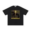 Gustav Klimt Der Goldene Ritter, Vorderseite Grafik, Unisex Reines Baumwoll-T-Shirt und Kinder-T-Shirt, Vintage Kunst-T-Shirt und Kinder-T-Shirt, 0089.2.5