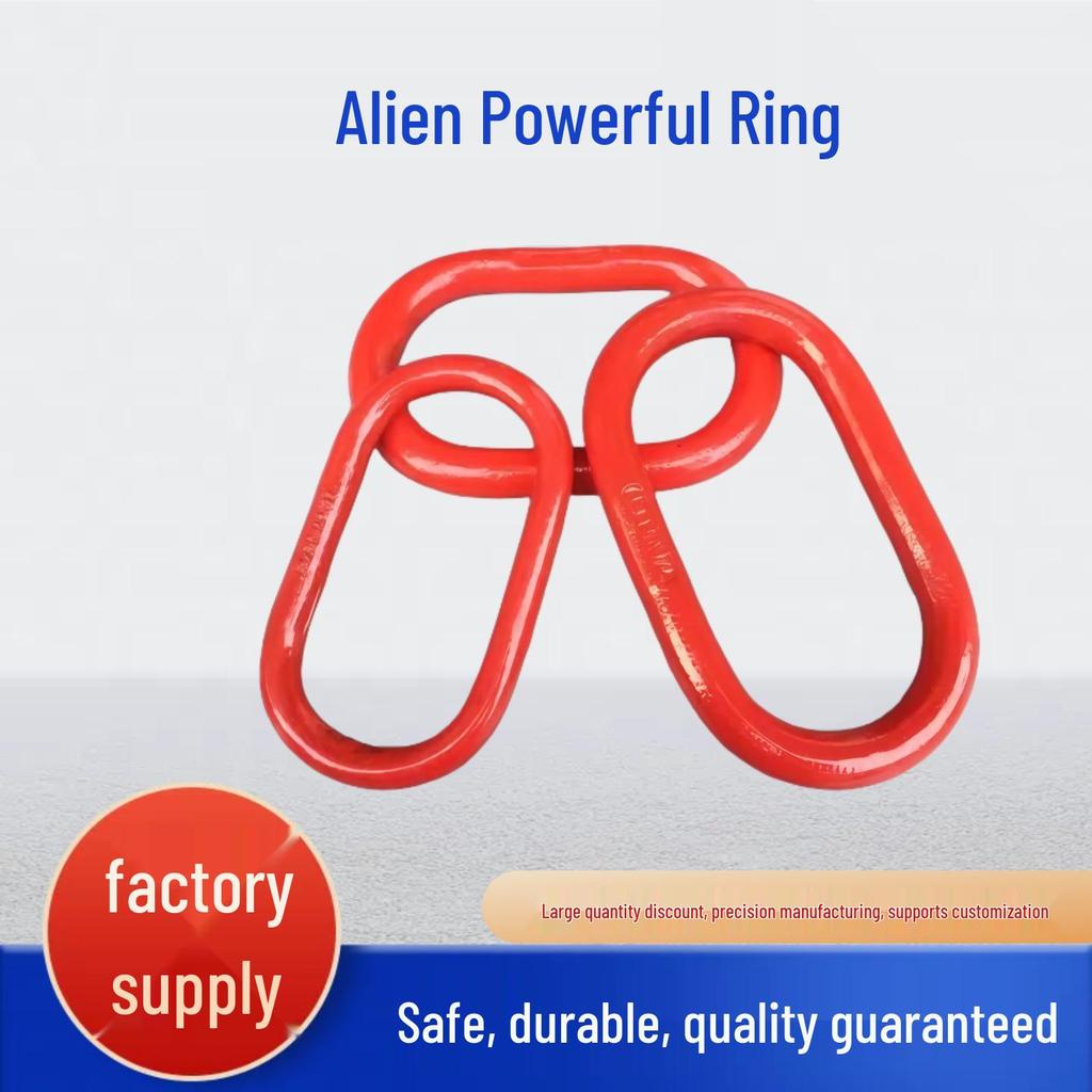 Heavy-Duty Alloy Steel Forged Lifting Sling: Enlarged Oval Ring