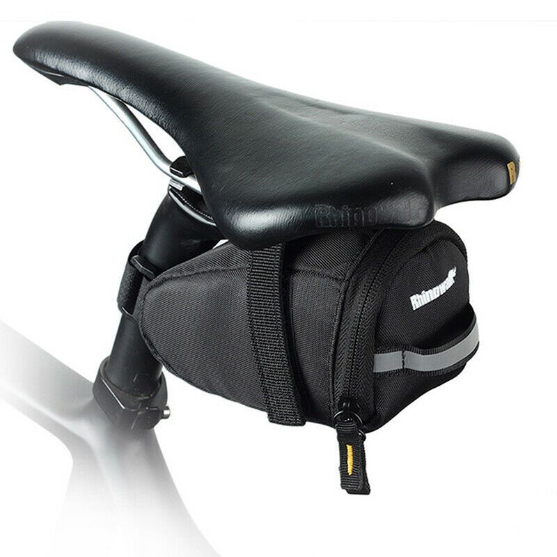 

Saddle Waterproof Bike Bag Bicycle Under Seat Storage Tail Pouch Bags Cycling