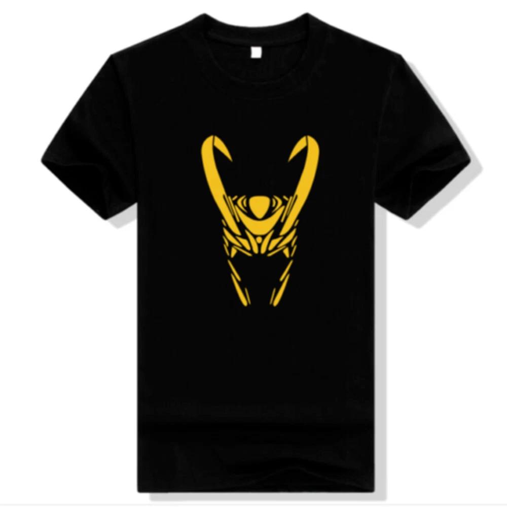 Movie Thor t-shirt Loki Short Sleeve Men Top 3XL