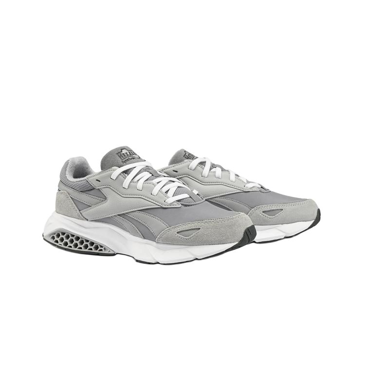 Reebok Hexalite Legacy Series Comfortable Versatile Shock Absorbing Durable Long Distance Running Shoes Unisex sneaker Gray 100033804