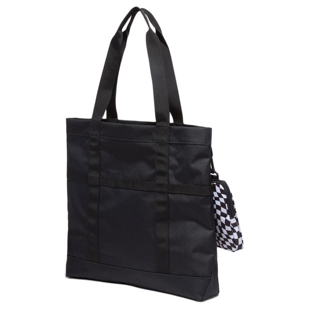 New Vans Polyester Tote Bag Shopping Bag Handbag Regular Unisex Black VN000GTFBLK