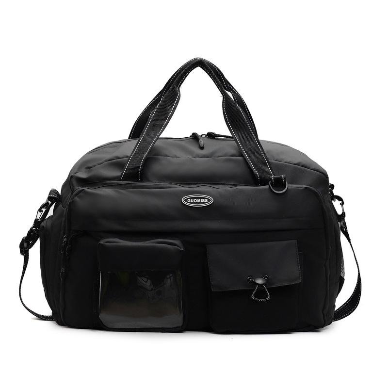 Short distance Travel Bag  Large Capacity Hand Held Crossbody Bag   Casual Boarding Bag for Men and Women  Collapsible Suitcase Travel Storage Bag