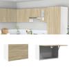 Vidaxl Wall Cabinet, Sonoma Oak, 60X31X40 Cm, Chipboard