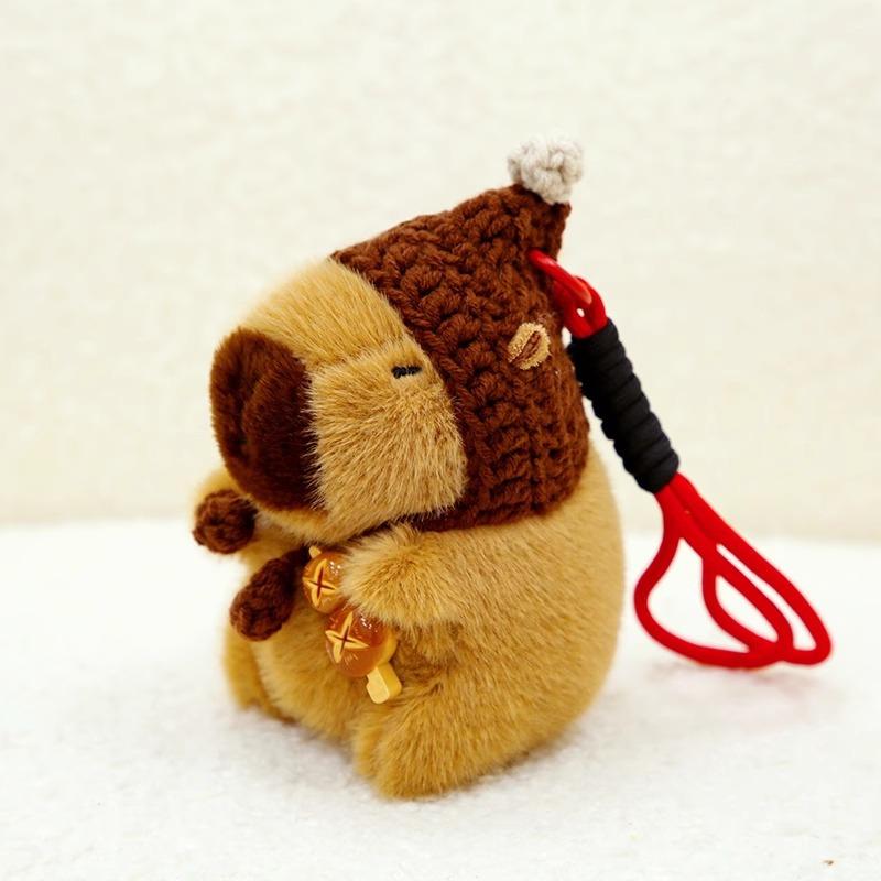 Capybara Collection Doll Doll Plush Toy Key Chain Birthday Gift Doll