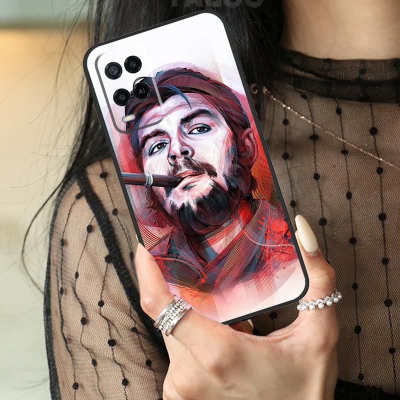 Che Guevara Case For Oppo A80 A60 A40 A17 A57 A77 A74 A54 A94 A78 A98 A18 A38 A58 A96 A76 A16 A15 A5 Pro