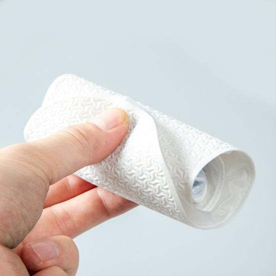 1 Pair Rainproof Shoe Covers Thickened PVC Waterproof No Seam Zipper Wide Opening Non-slip Shoe Protectors