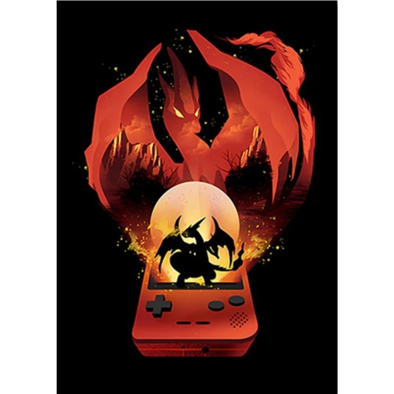 

Japanese Anime Pokemon Cartoon Canvas Painting Pikachu Gengar Charizard Posters Print Mural Pictures Wall Art Home Decor Cuadros 21X30CMNo Framed