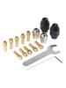 Easy Change Keyless Chuck for Rotary Tools Adapter for Various Attachments