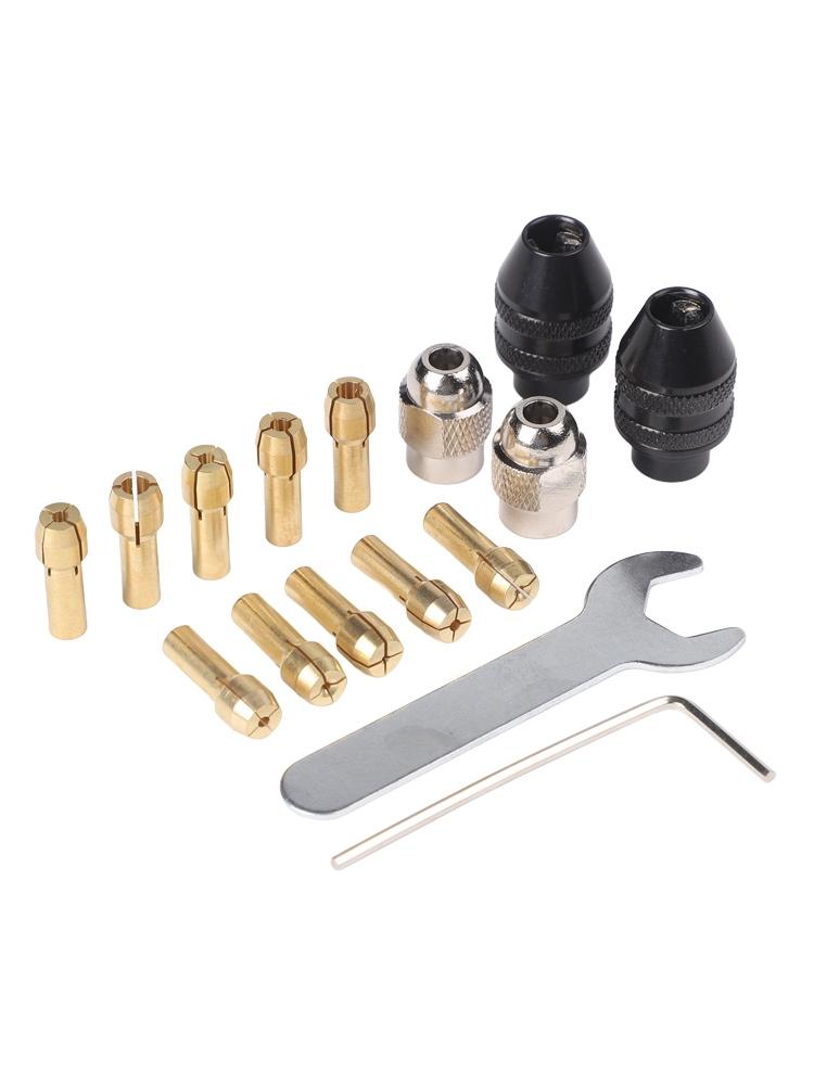 Easy Change Keyless Chuck for Rotary Tools Adapter for Various Attachments
