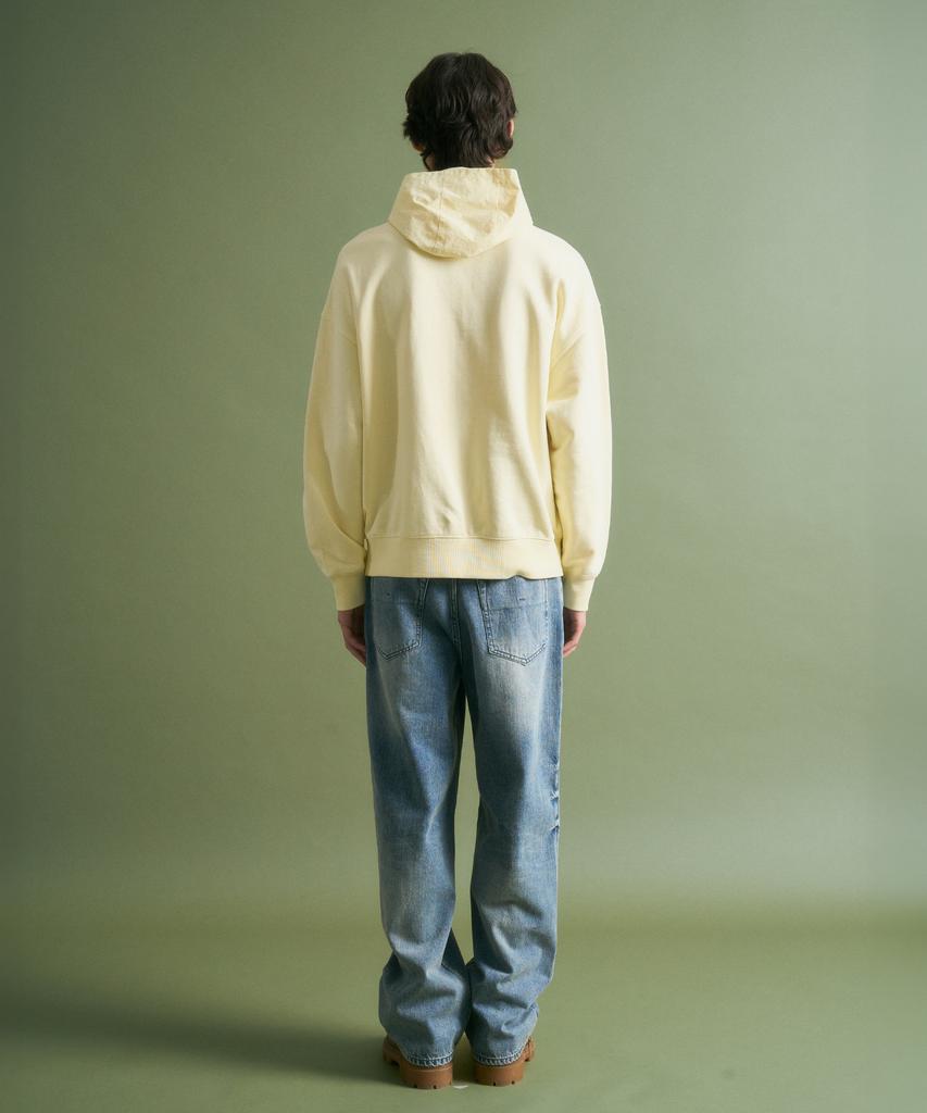 Balaclava Nylon Hoodie Butter Cream