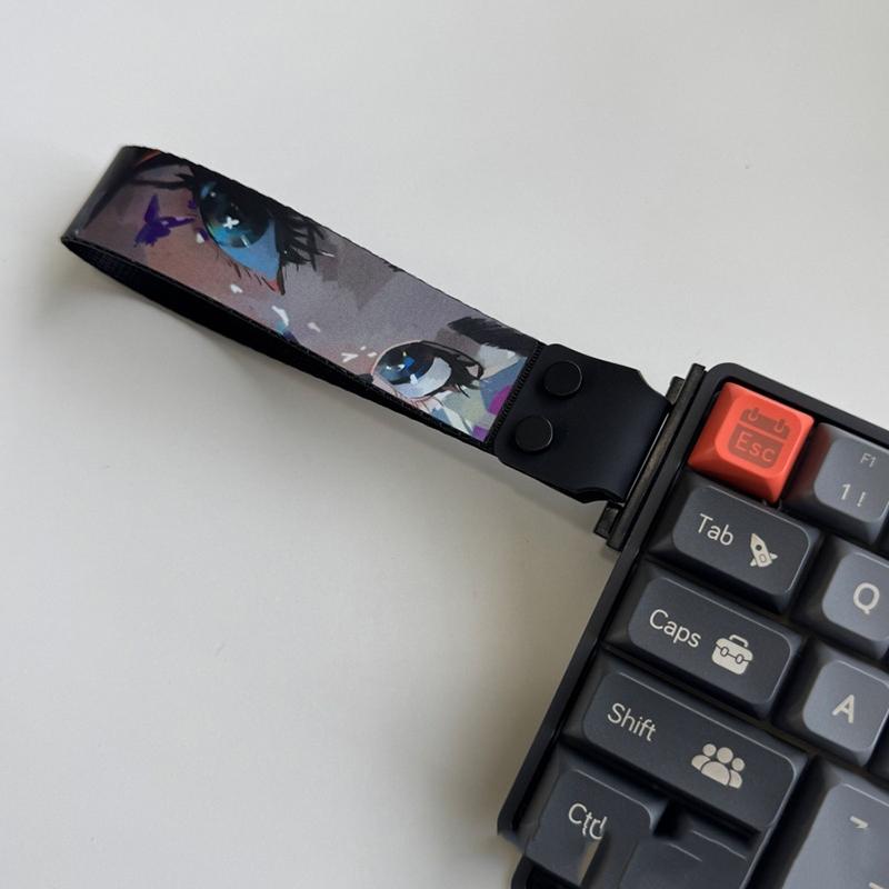 

Мультяшные Аниме Ремни для Клавиатуры Лента для Клавиатуры Кастомизация Магнитный Переключатель Ремешок для Клавиатуры Wooting Atk68 Drunkdeer Looting Декор