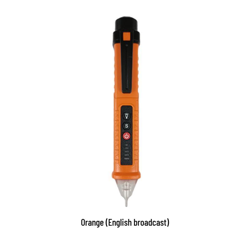 Smart Multifunctional Non-Contact Voltage Tester Pen: Voice Alarm & Induction Detector for Electricians