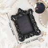 Hanging Mini Photo Frames Photographic Props Resin Vintage Picture Frame Wall Space Diy Baroque Ornate Decorative Frames Gifts
