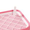 Dog Toilet Potty Tray Mesh Grids Litter Box for Bunny Other Pets