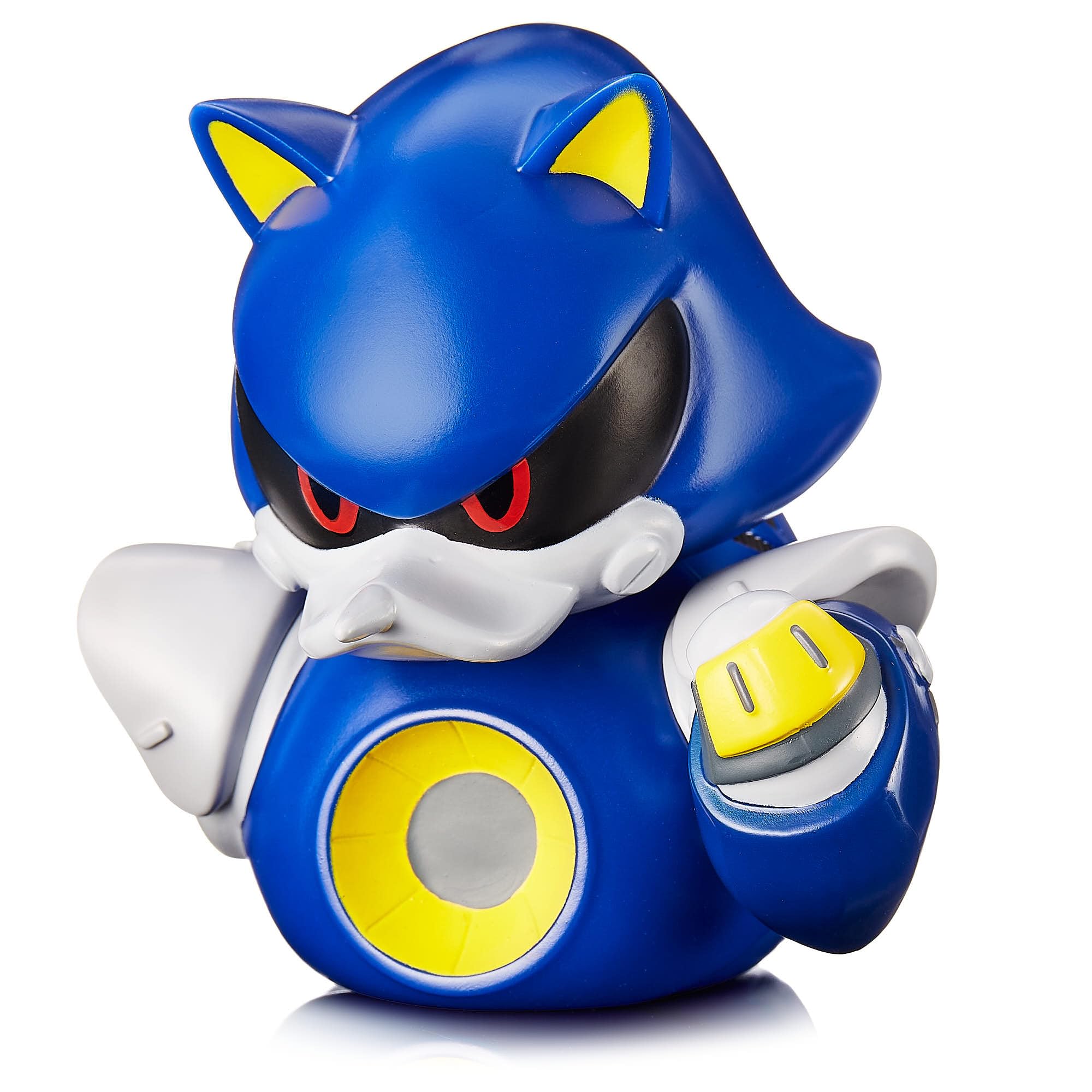 TUBBZ First Edition Metal Sonic Collectible Vinyl Rubber Duck Figure Official Sonic the Hedgehog Merchandise Retro Video and - - Game, Movie, TV.