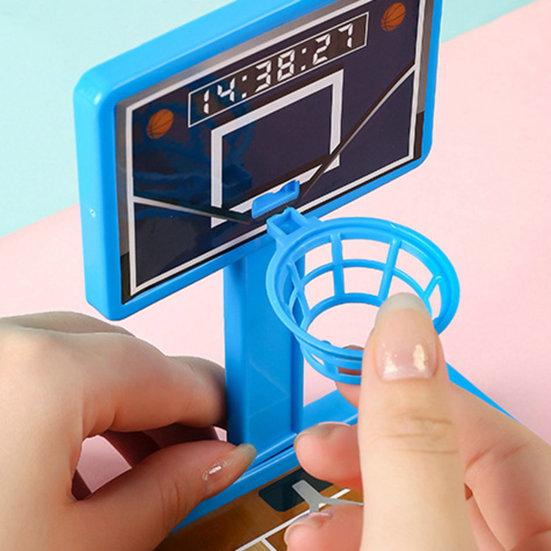 Entretenimento prático desenvolve inteligência mesa suave basquete jogo de tiro brinquedo escola mini suporte