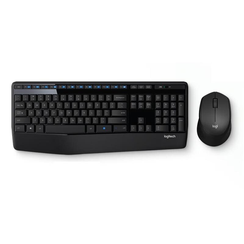 

Logitech MK345 Wireless Keyboard and Mouse Combo with Palm Rest