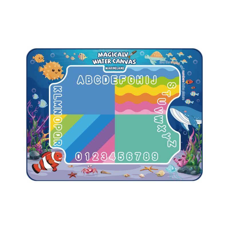 Magic Water Drawing Mat: Reusable Washable Canvas for Kids - Water Painting Graffiti Toy