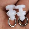 20pcs/pack Plastic Curtain Track Pulley Silent Curtain Track Glider Curtain Hook Roller  Windows