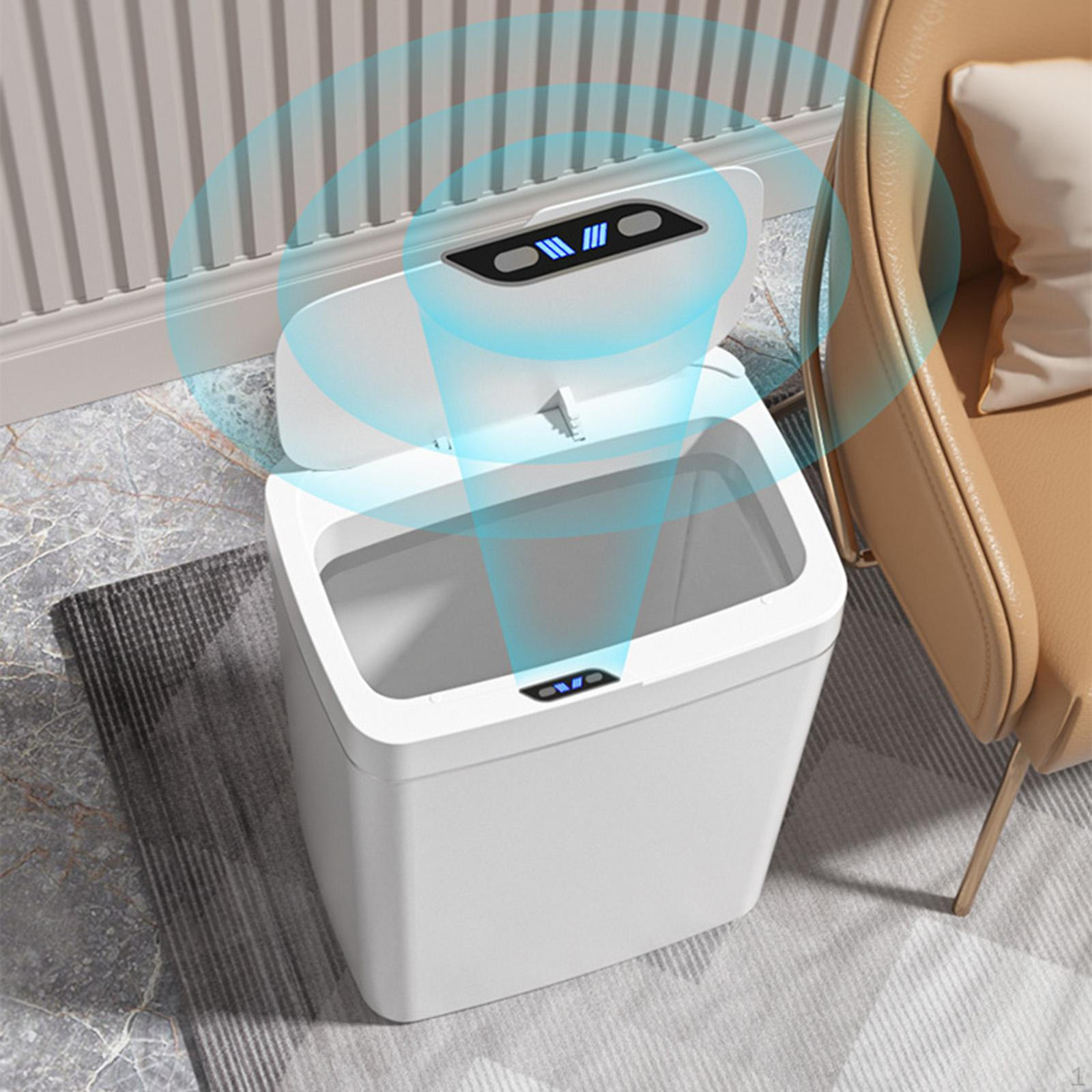 

Розумний сміттєвий бак Автоматичний бак для сміття Безконтактний Електричний для 15L White