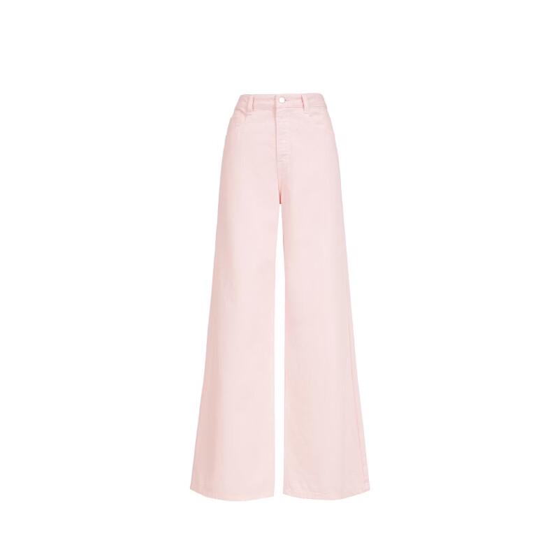 VEROMODA Women's High-Waist Drawstring Wide-Leg Jeans
