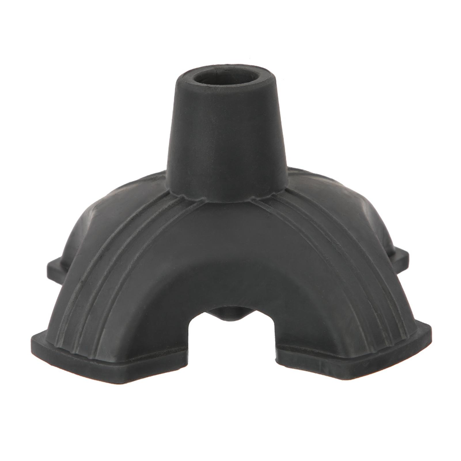 

Cane Tip Self Standing Rubber Four Base Support Anti Skid Walking Cane Pad 19mm