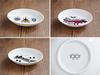 EAST table Small for Totoy Train Made in Dishwasher and Microwave Safe Children's Plate, Lightweight, 12cm, Boys, Design, to-00303, Japan, Cute,