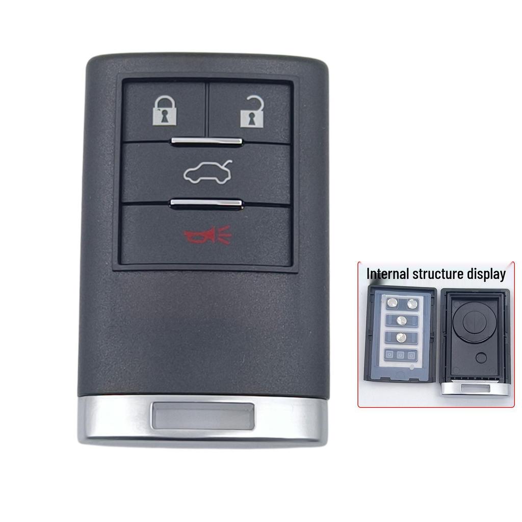 Cadillac 4/5-Button Smart Key Shell for ATS XTS SRX CTS Escalade (No Blade)