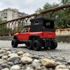 1:32 Alloy Car Diecasts & Vehicles Model Compatible With Hennessey Mammoth 6X6 Miniature Vehicle Home Decoration Desktop Display