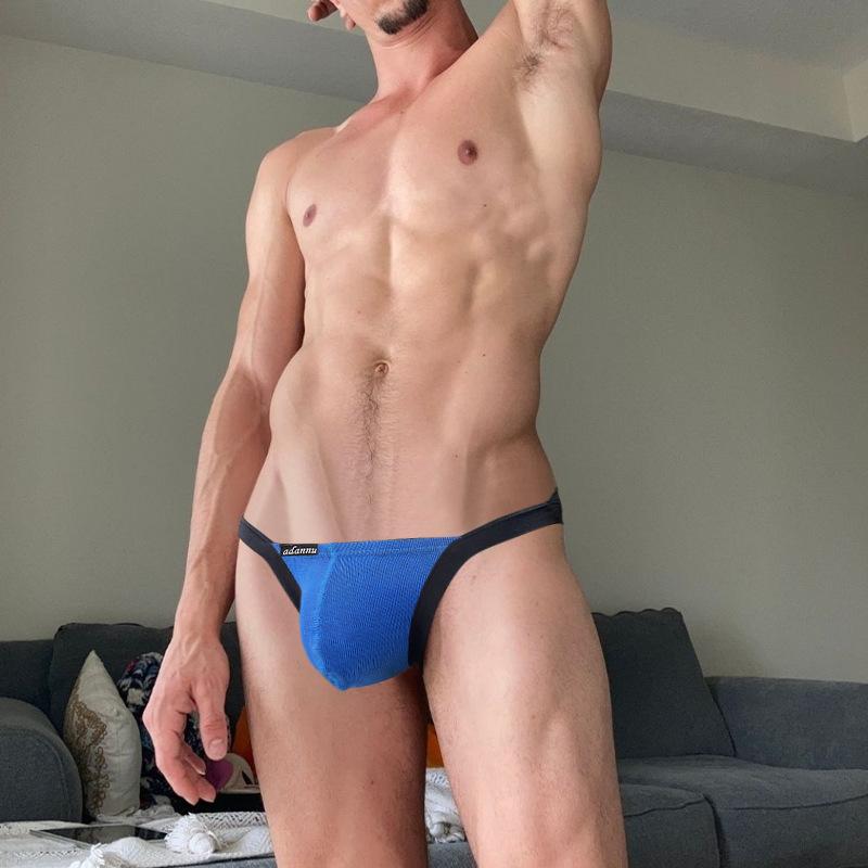 

Мужское нижнее белье Большой карман Подъем бедер Удобные спортивные хлопчатобумажные трусы Мужские брюки