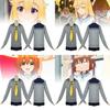 Cute And Stylish Cosplay Costume For Anime Fans In Soft Polyester Fabric