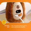 Hand Heater for Commuting Cute Plush Heater, Rechargeable Electric Portable Pocket Soft Mini Warm Winter Outdoor And Office Use Cold Weather Relief