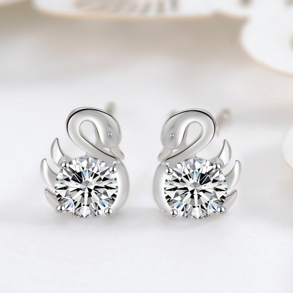 925 Silver Stud Earrings Beautiful Earrings High Quality For Women Earring Wedding Fine Jewelry Accessories Party Gift