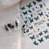 TENSOR M-828 Elegant Butterfly Aurora Transparent Nail Stickers