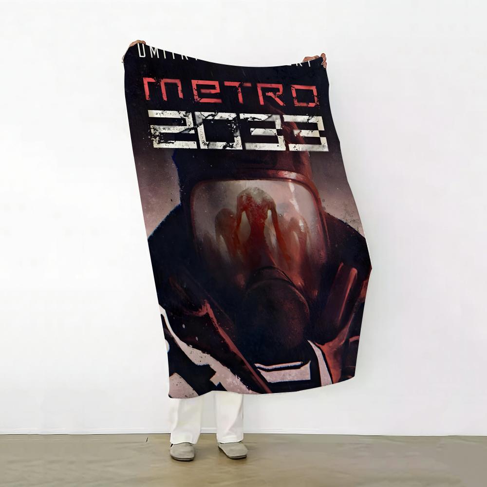 

Series M Metro S Series Throw Soft Warm Flannel Fleece Throw Blanket for Sofa Bed Travel Home 75cmx90cm