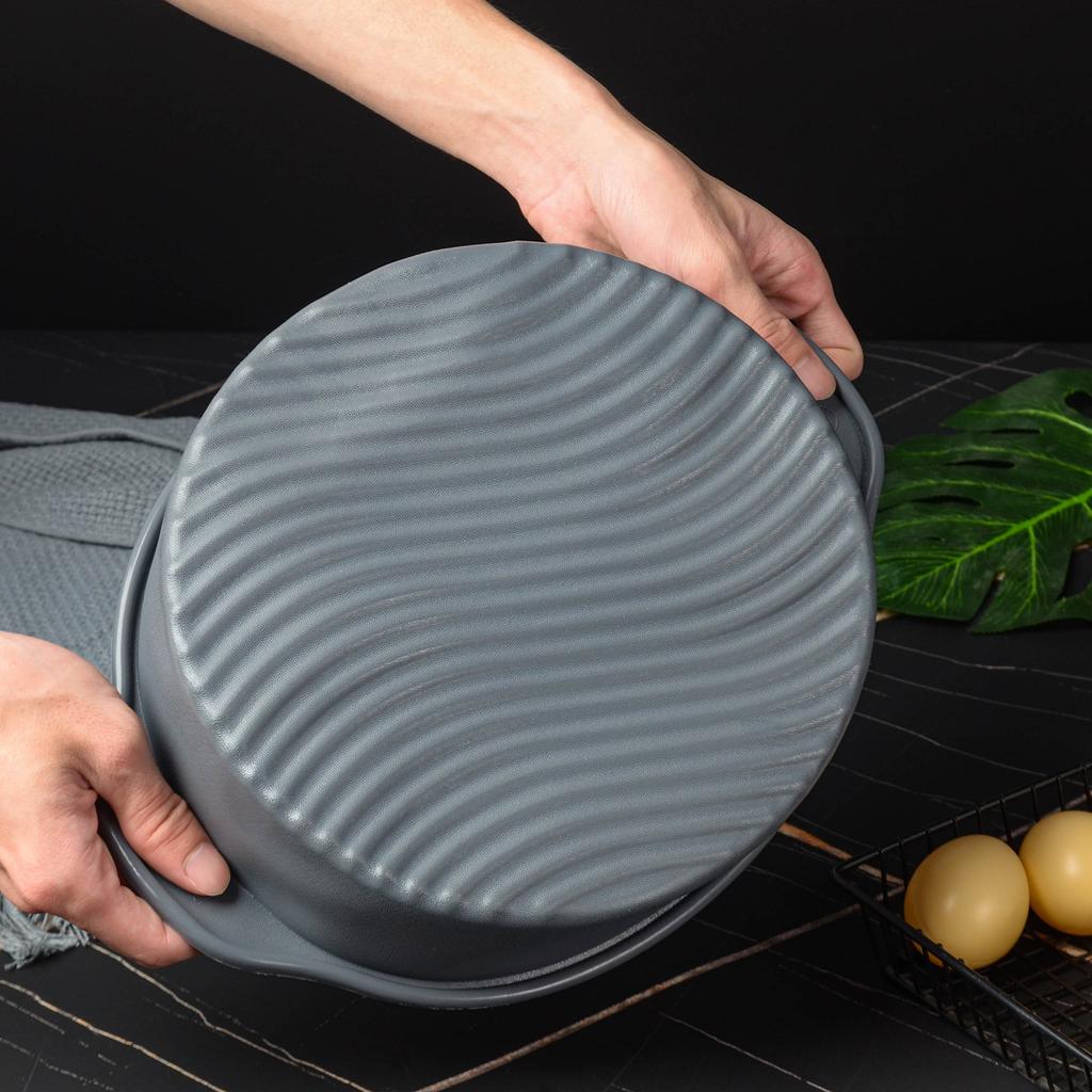 9 Inch Silicone Round Cake Mold Nonstick Baking Pan Mousse Dessert Cake Pan Kitchen Bakeware for Oven Pastry Muffin Cake Tools