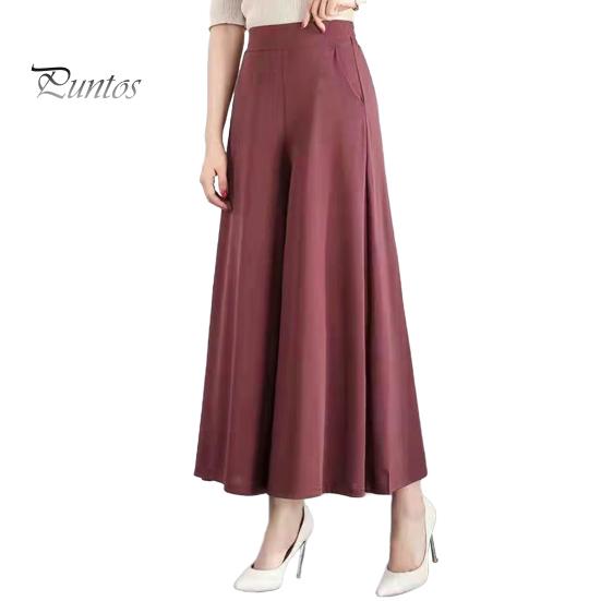 

Женские брюки-костюмы, эластичные, с высокой талией, широкие, длинные брюки с карманами, однотонные, повседневные брюки для повседневной носки XL красный