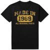 Novelty Made In 1969 Birthday Gifts 57 Years Old T Shirts Graphic Cotton Streetwear Short Sleeve Summer Tshirt Mens Clothing