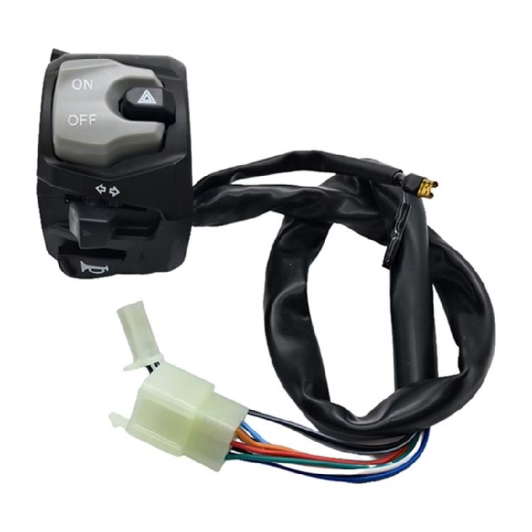 Reliable Motorcycle Control Switch Motorcycle Horn Switch Offering Enhanced Stability Motorcycle Spare for Bike  Owners 1