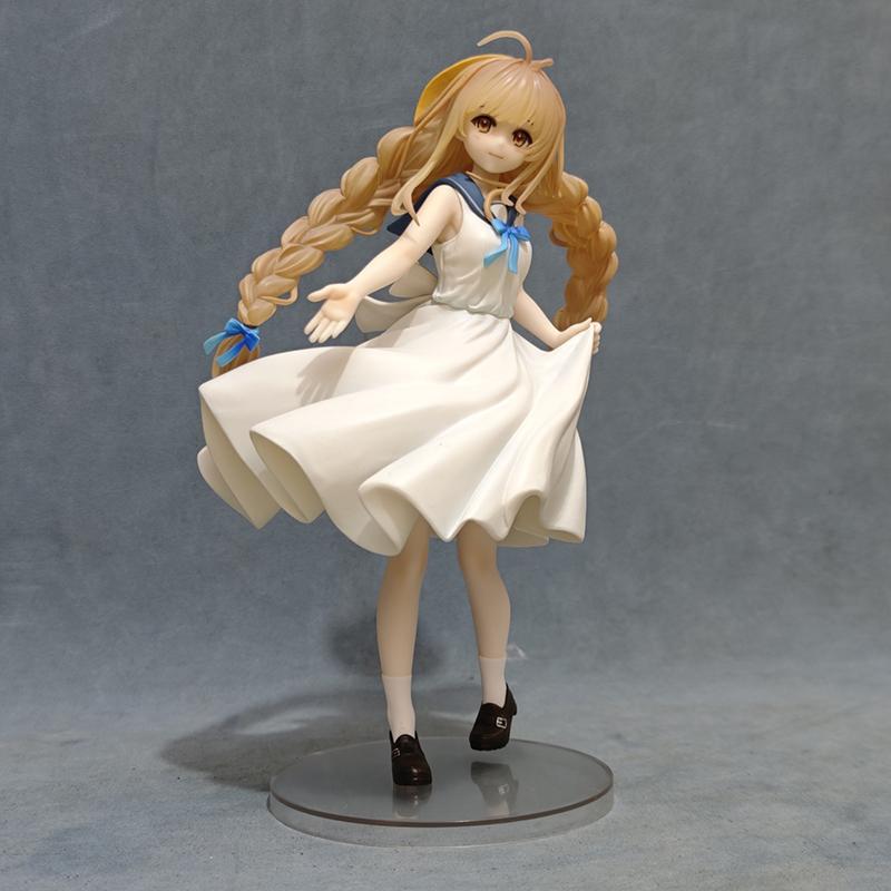 24cm Anime The Angel Next Door Spoils Me Rotten Shiina Mahiru Action Figures Beautiful Girl Model Doll Toy For Desktop Gift