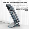 Skládací přenosný stojan z hliníkové slitiny typu karty pro mobilní telefon, tablet, živý stolní stojan, dárek, stojan na mobilní telefon