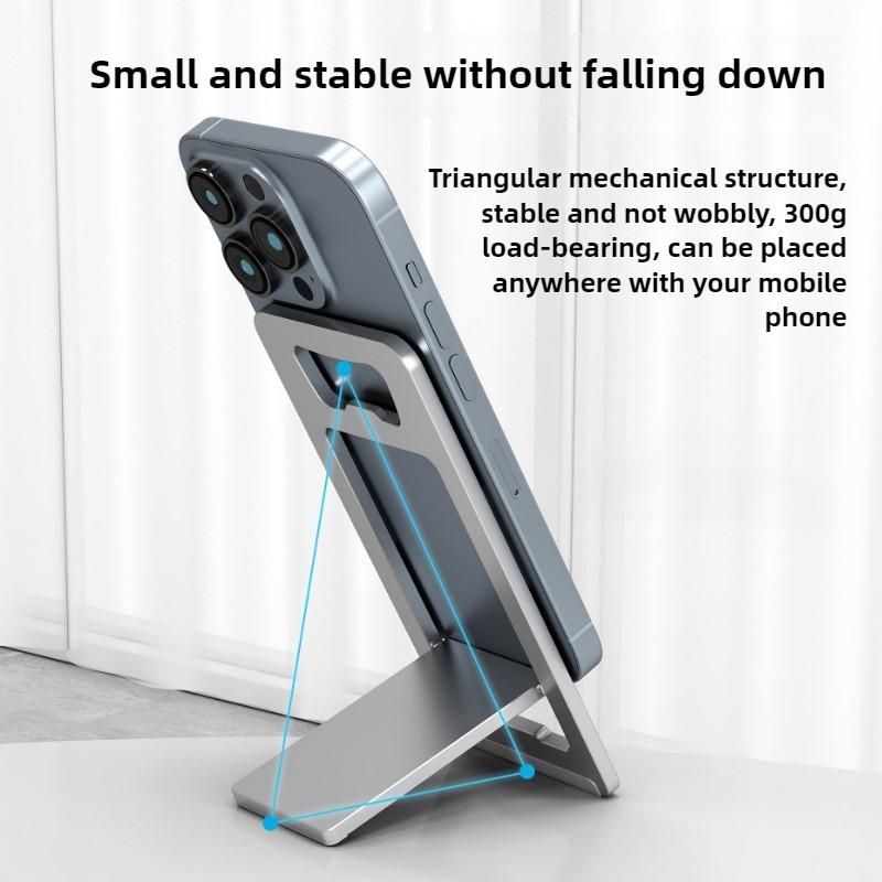 Card-type Foldable Portable Aluminum Alloy Stand Mobile Phone Tablet Live Desktop Stand Gift Mobile Phone Stand