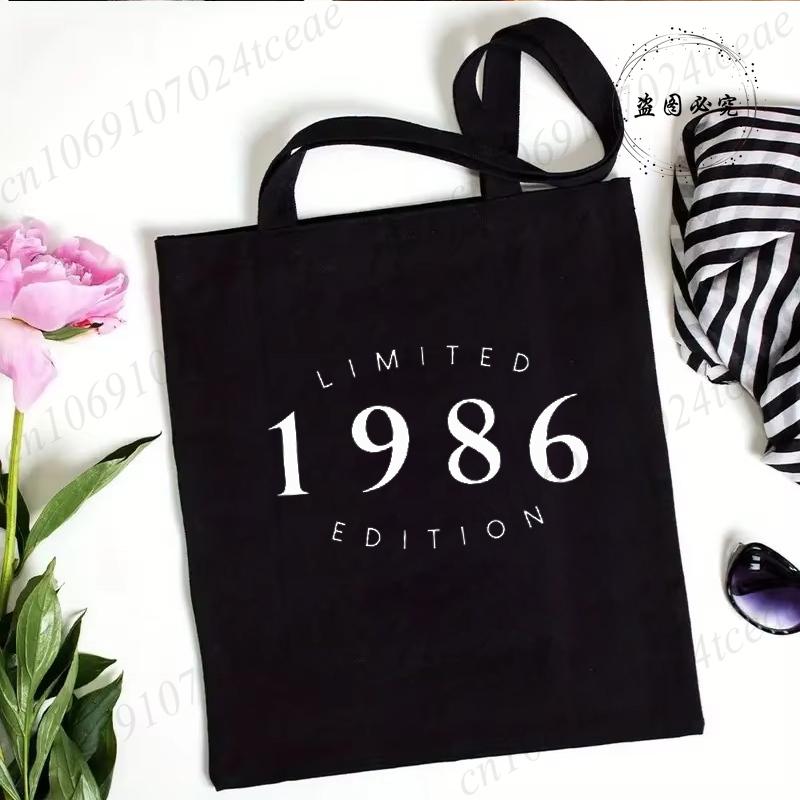 Vintage Est 1986 Printed TShirts for Women Summer Short Sleeve Tee Shirts Limited 1986 Edition Graphic Tshirts Clothing CG01 S