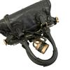 Chloe Paddington Mini Handbag Dark Green Women Used