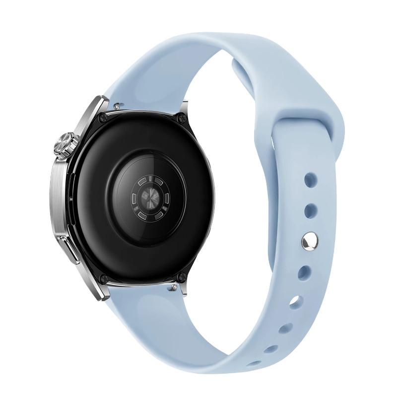 18mm 20mm 22mm Slim strap For Samsung Galaxy watch 7/6/5/pro/4 Silicone bracelet Huawei watch GT 4-2e-3-3 pro 46mm xiaomi watchbands