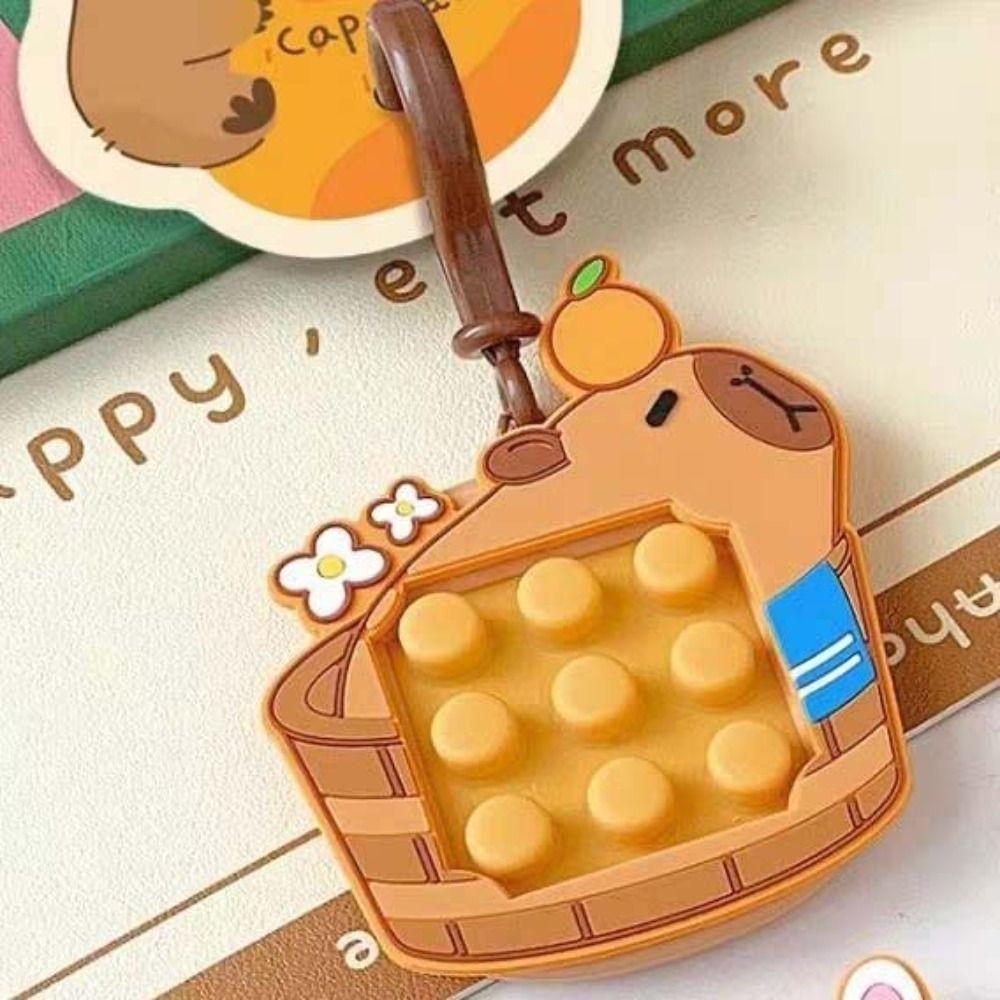 

Моделирование Капибара Капибара Деревянная Рыба Креативный Брелок Капибара Подарок На День Рождения