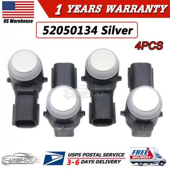 4X PDC Parking Assist Sensor 23428268 52050134 for Chevy Silverado Cadillac GMC