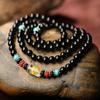 Multilayer Garnet Amethyst Beads Bohemian Wrap Bracelet Charm Women Men Wristband Jewelry Gift